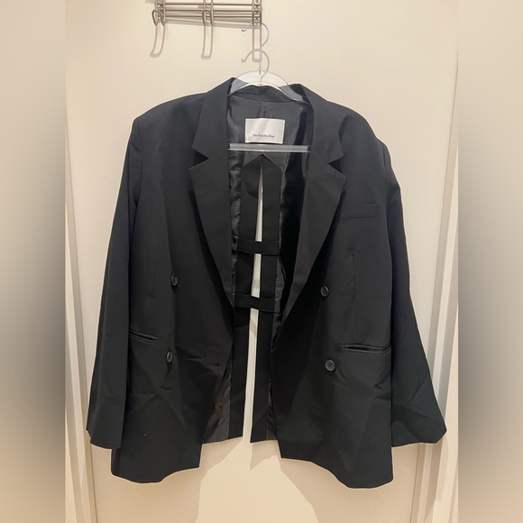 Girona Open Back Blazer the frankie shop - Picture 3 of 6